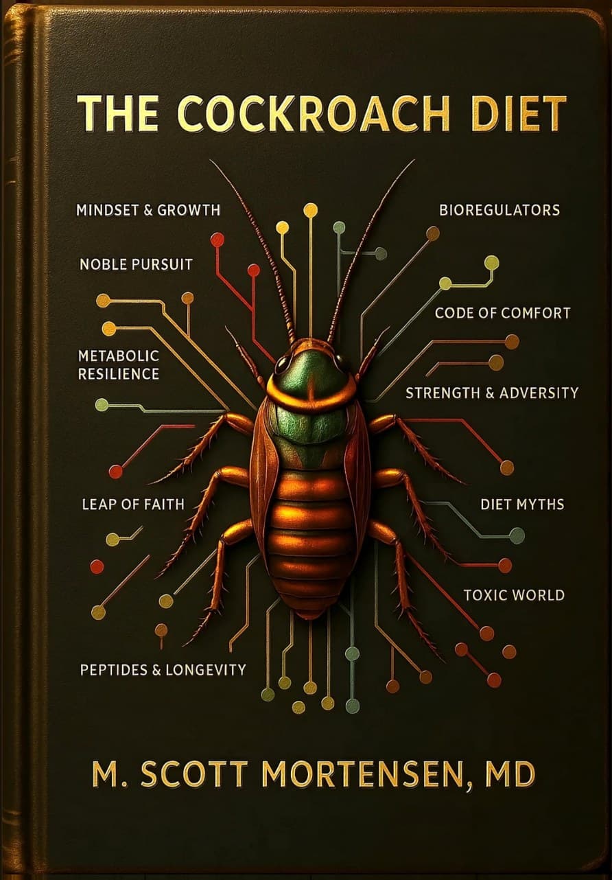 The Cockroach Diet hardcover by M. Scott Mortensen, MD